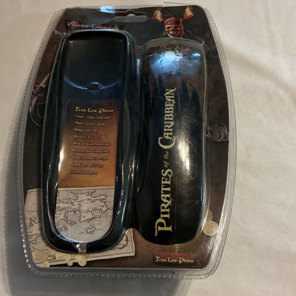 Pirates of the Caribbean’s Collectible Black Trim Line Phone Handset